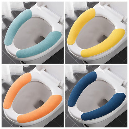 Toilet Seat Cover – Soft Warm Washable Cushion for Comfortable Seating