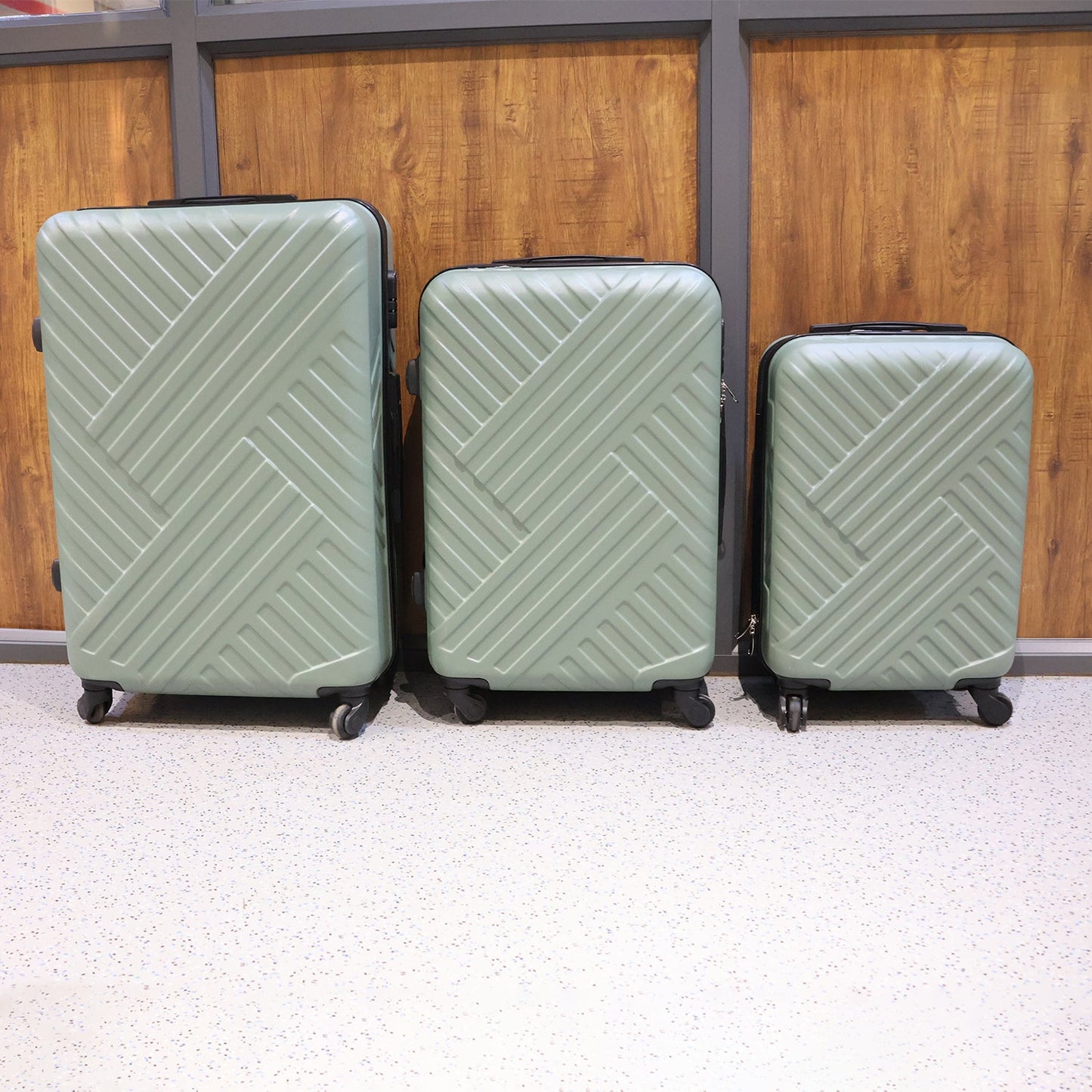 Big 3 in 1 Luggage with Wheels Travel suitcases Set (3 Pcs Set / Different Size)