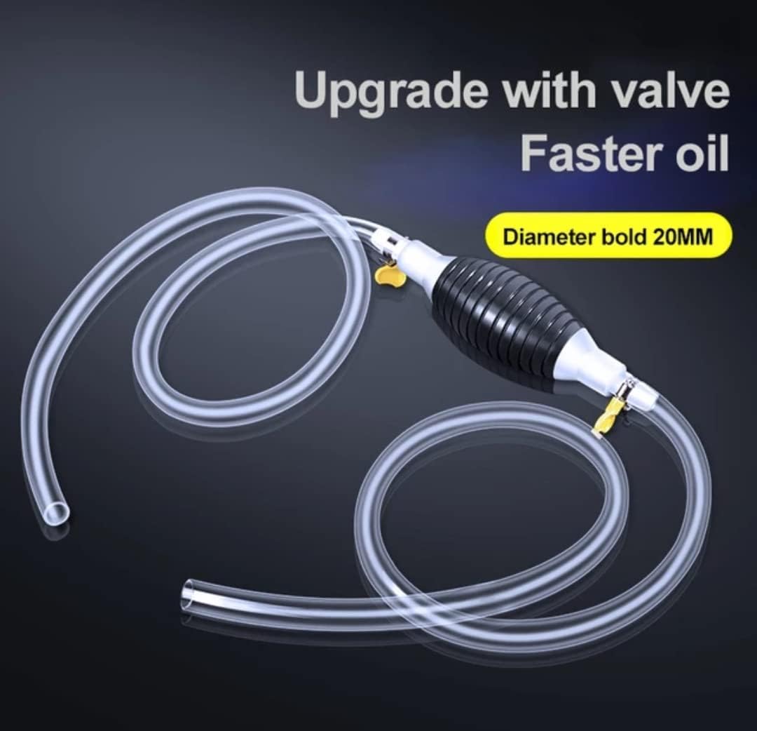 Portable Fuel Transfer Pump Kit for Petrol, Diesel & Liquids