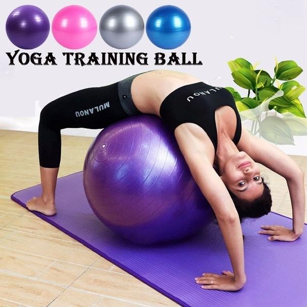 Gym ball with pump (75 cm)