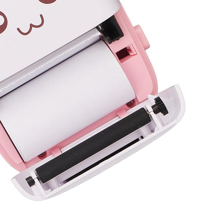 Pocket Mini Bluetooth Thermal Printer Wireless Smart Printer for Photos (Includes 1 Roll Paper)