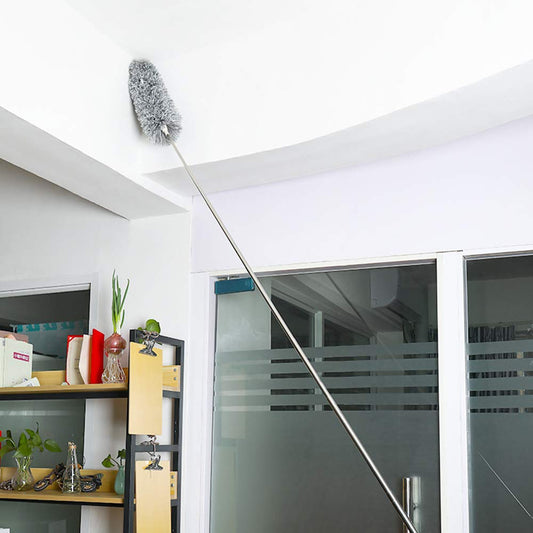 Microfiber Dusters for Cleaning 100 inches Extendable Handle Pole