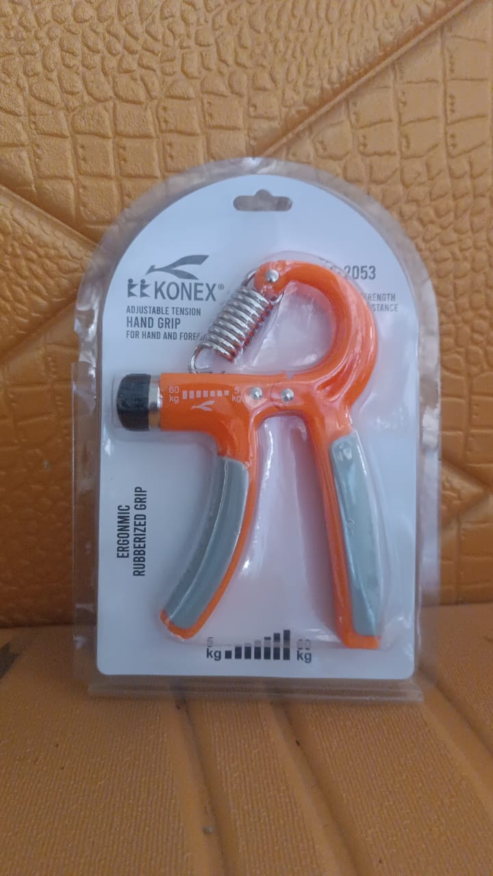Konex Adjustable Hand Grip Strengthener – 5kg to 60kg Resistance (1 Pc)