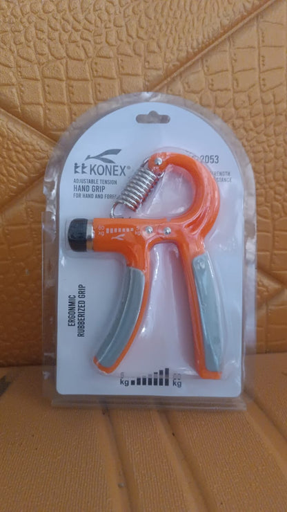 Konex Adjustable Hand Grip Strengthener – 5kg to 60kg Resistance (1 Pc)