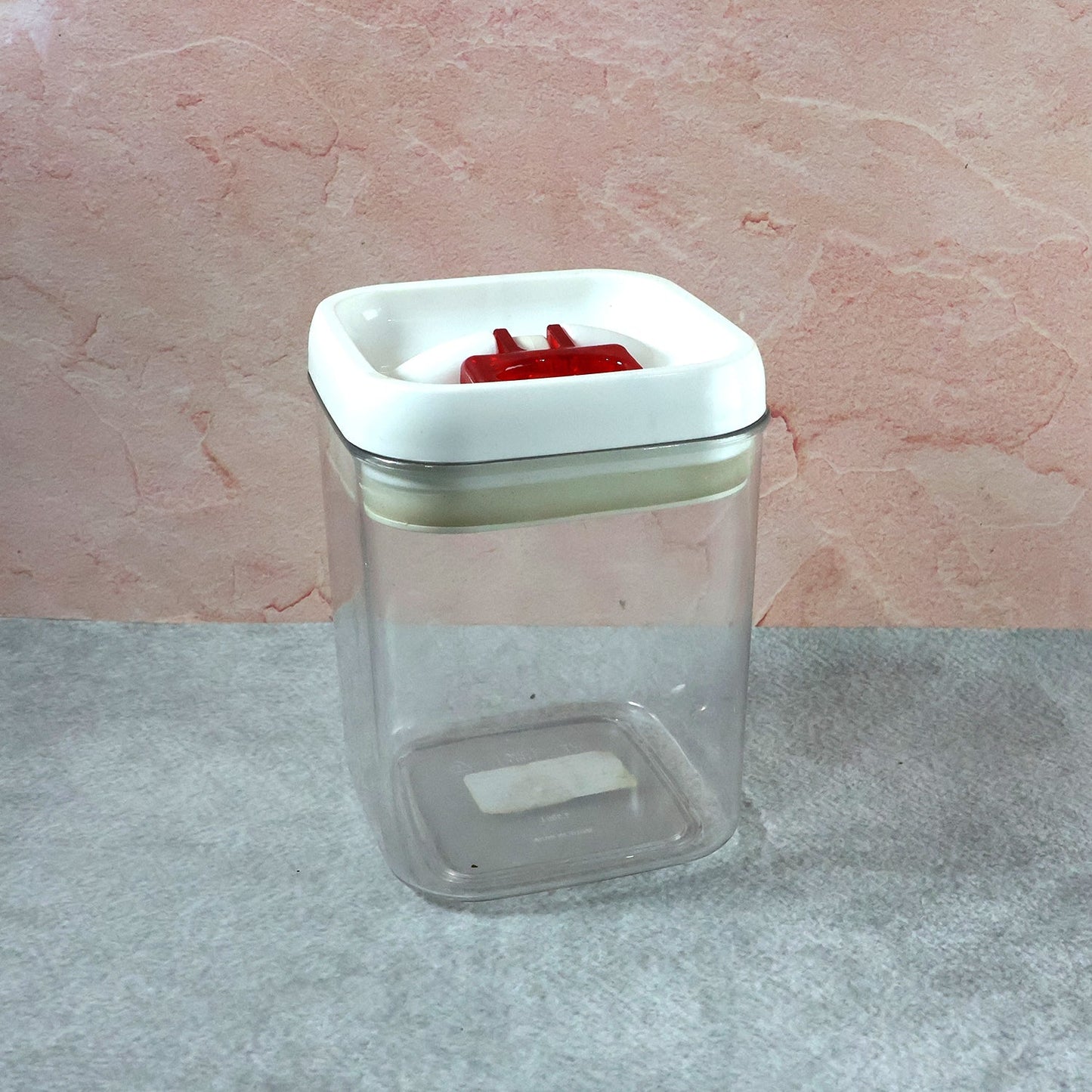 Clear airtight box for cereals and snacks