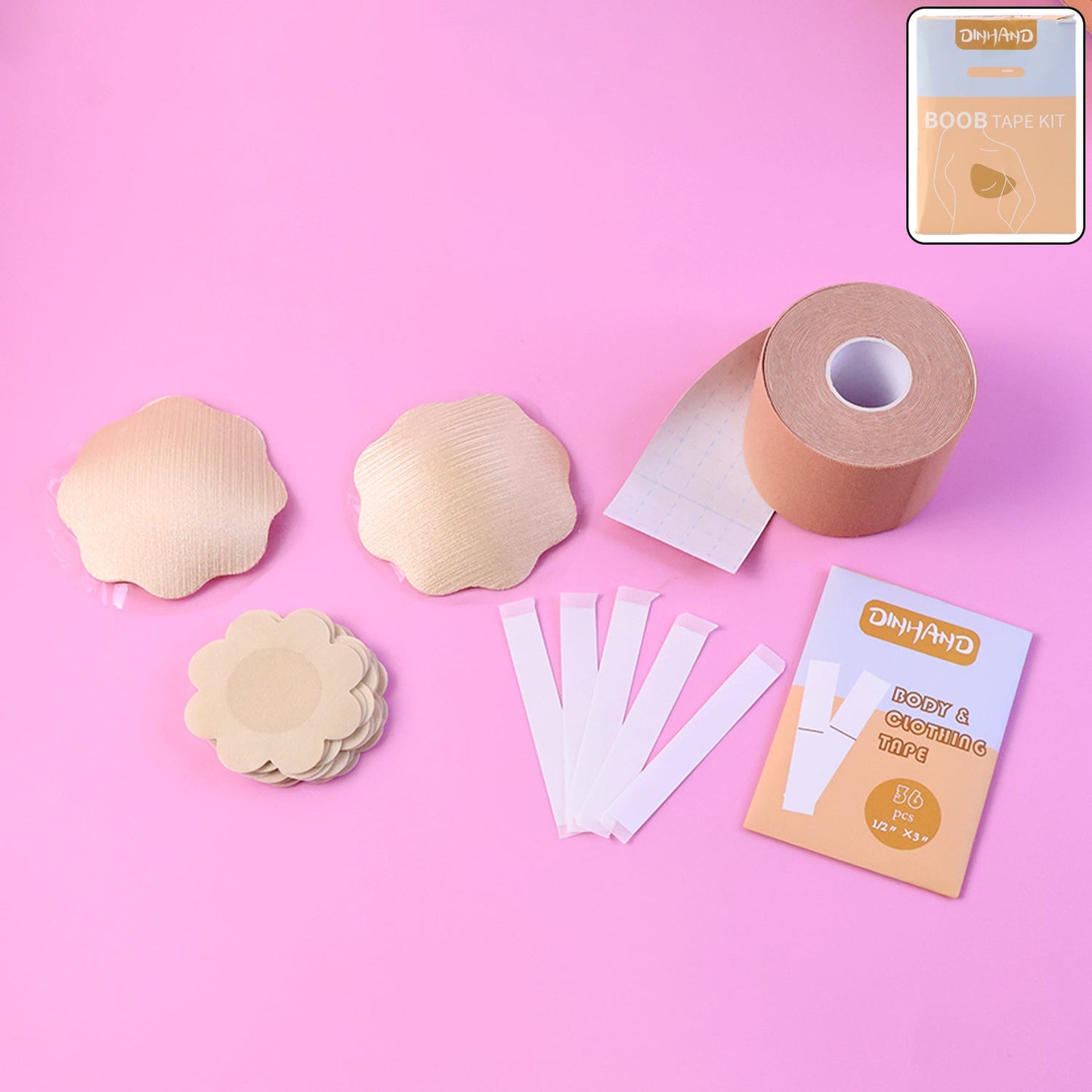 Premium Body & Clothing Tape Styling Kit