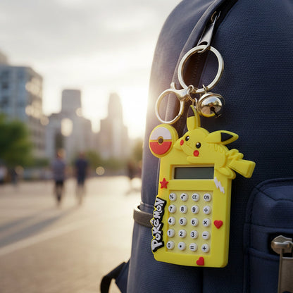 Digital Calculator Keychain