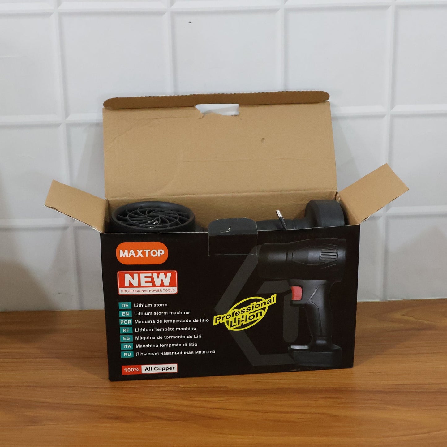 Portable air blower