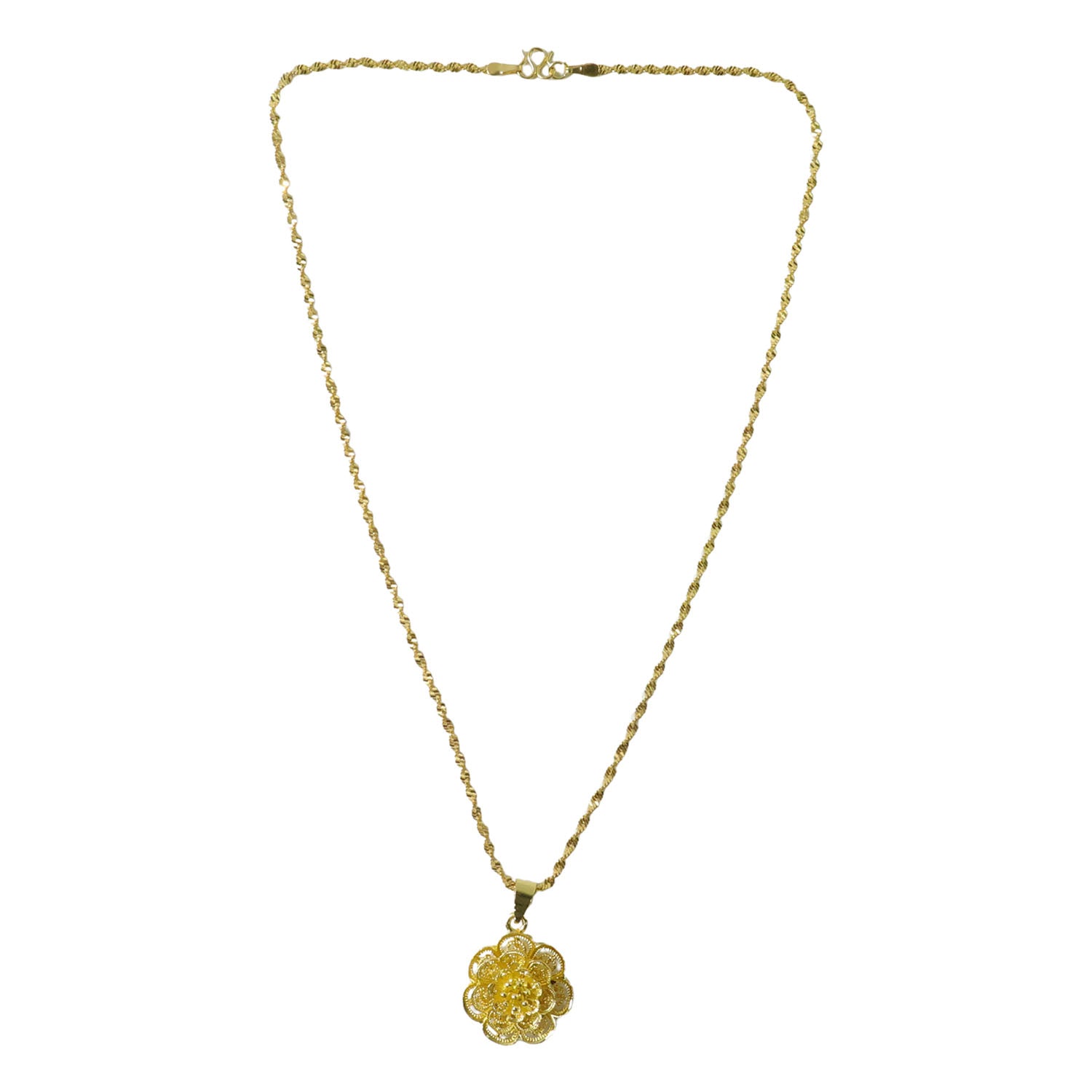 Party wear gold plated pendant