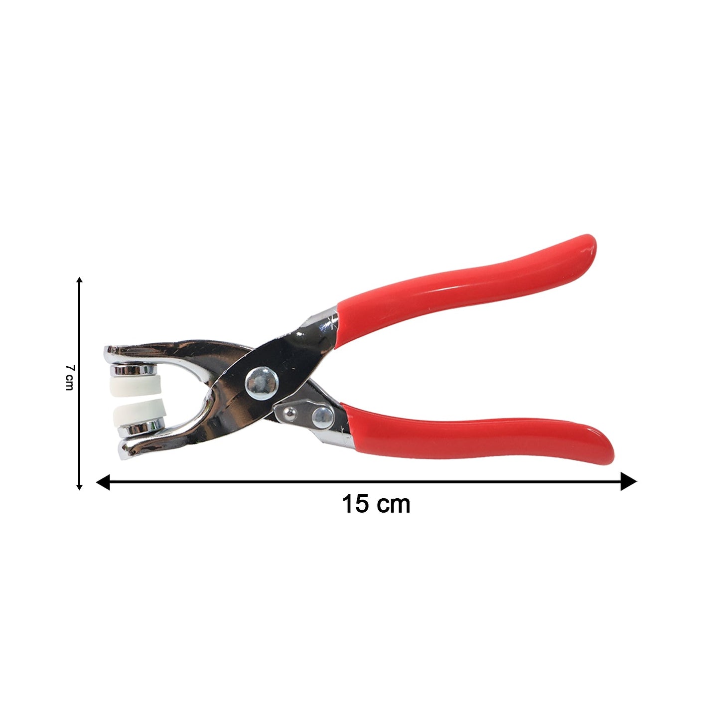 Heavy Duty Snap Button Fastener Plier Tool Kit (1 Set)