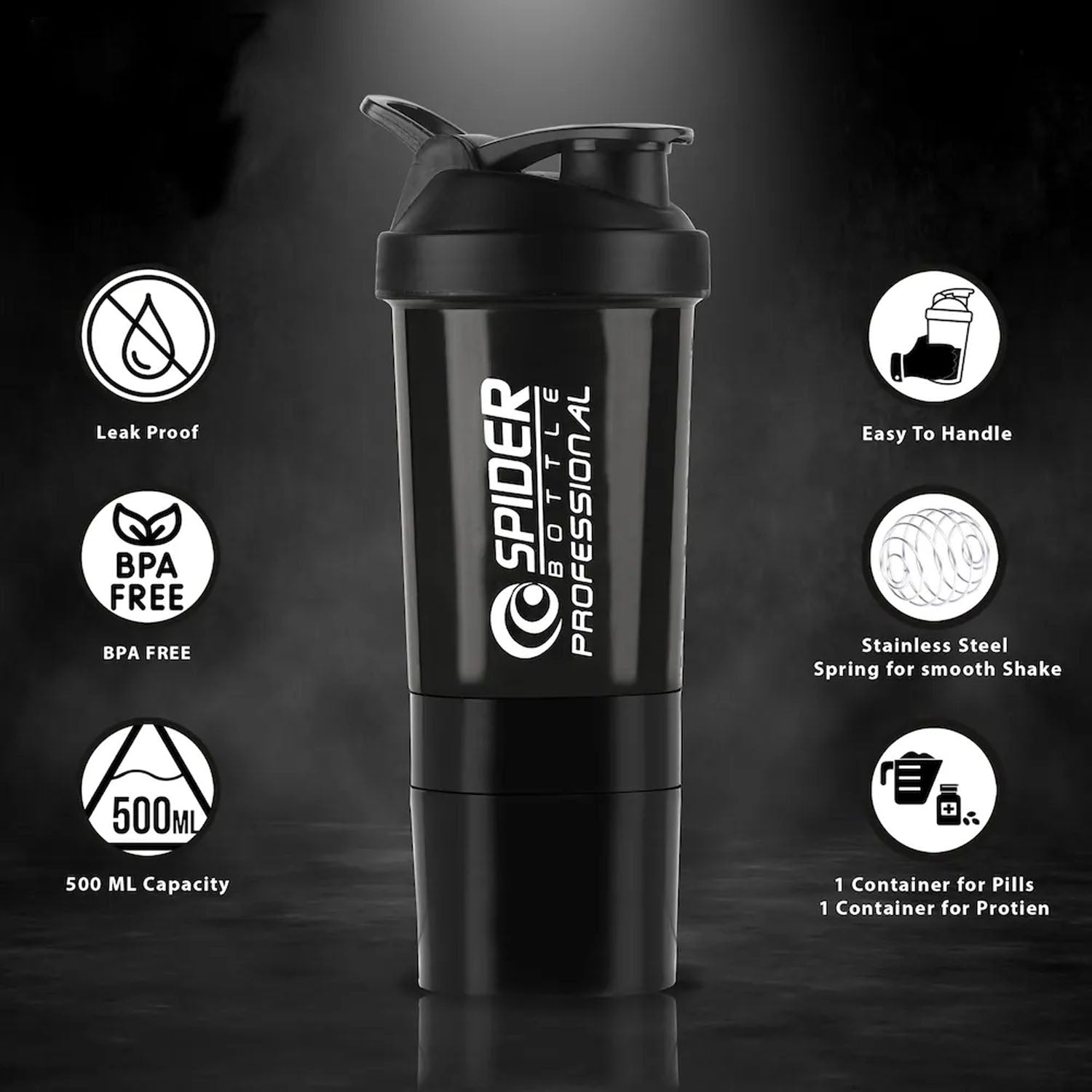 Gym Shaker Bottle