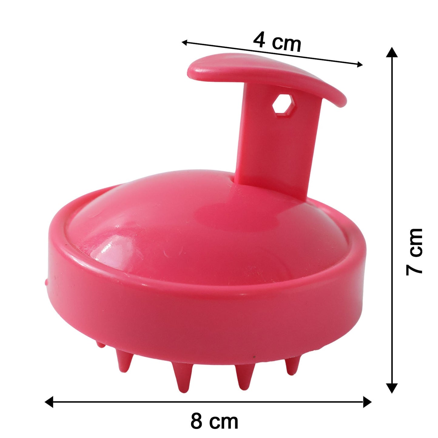 Silicone Hair Scalp Massager Shampoo Brush (1 Pc)