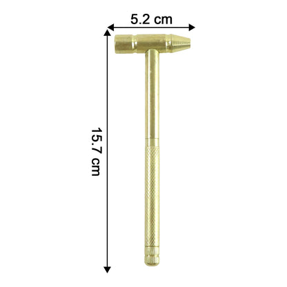 Multi Purpose 5-in-1 Small Hammer Tool with Interchangeable Screwdriver