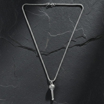 Lord Hanuman Gada Pendant With Chain (1 Pc)