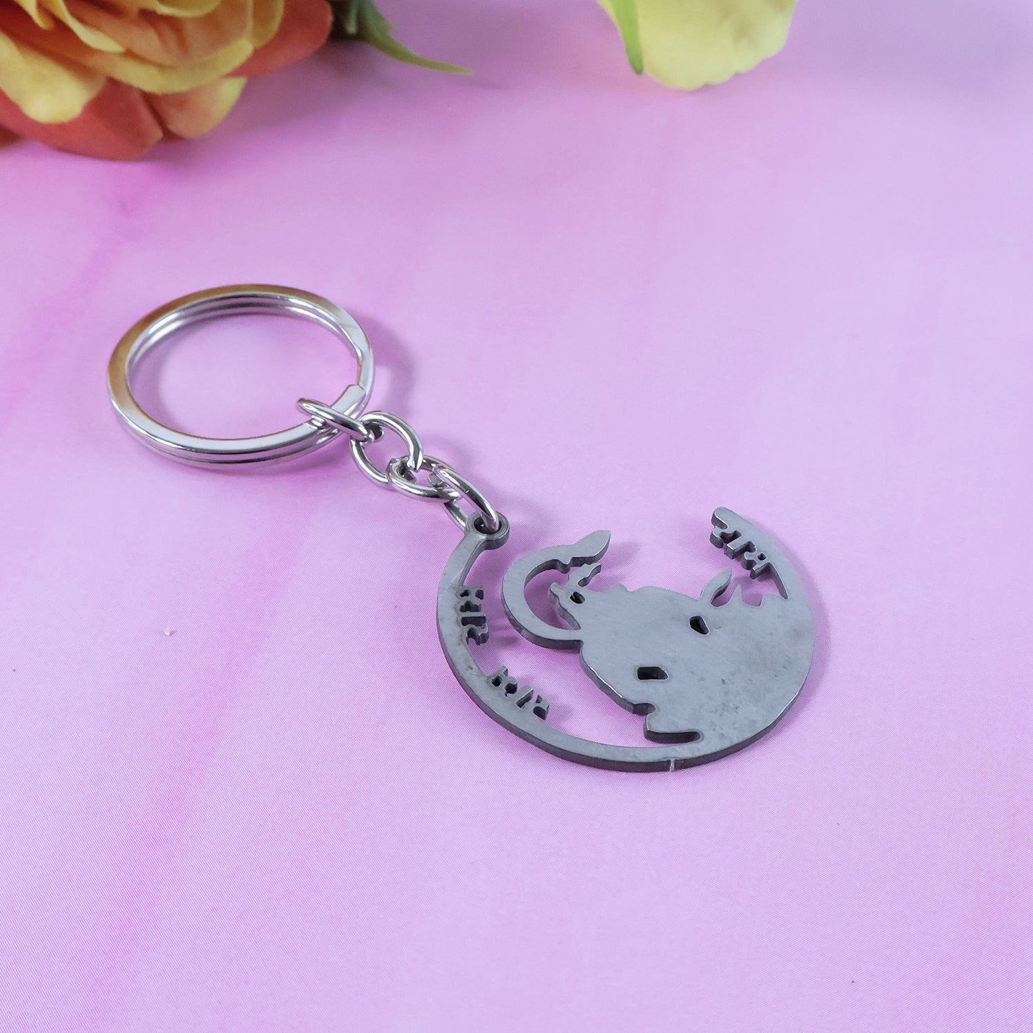 Divine Ram Keyring