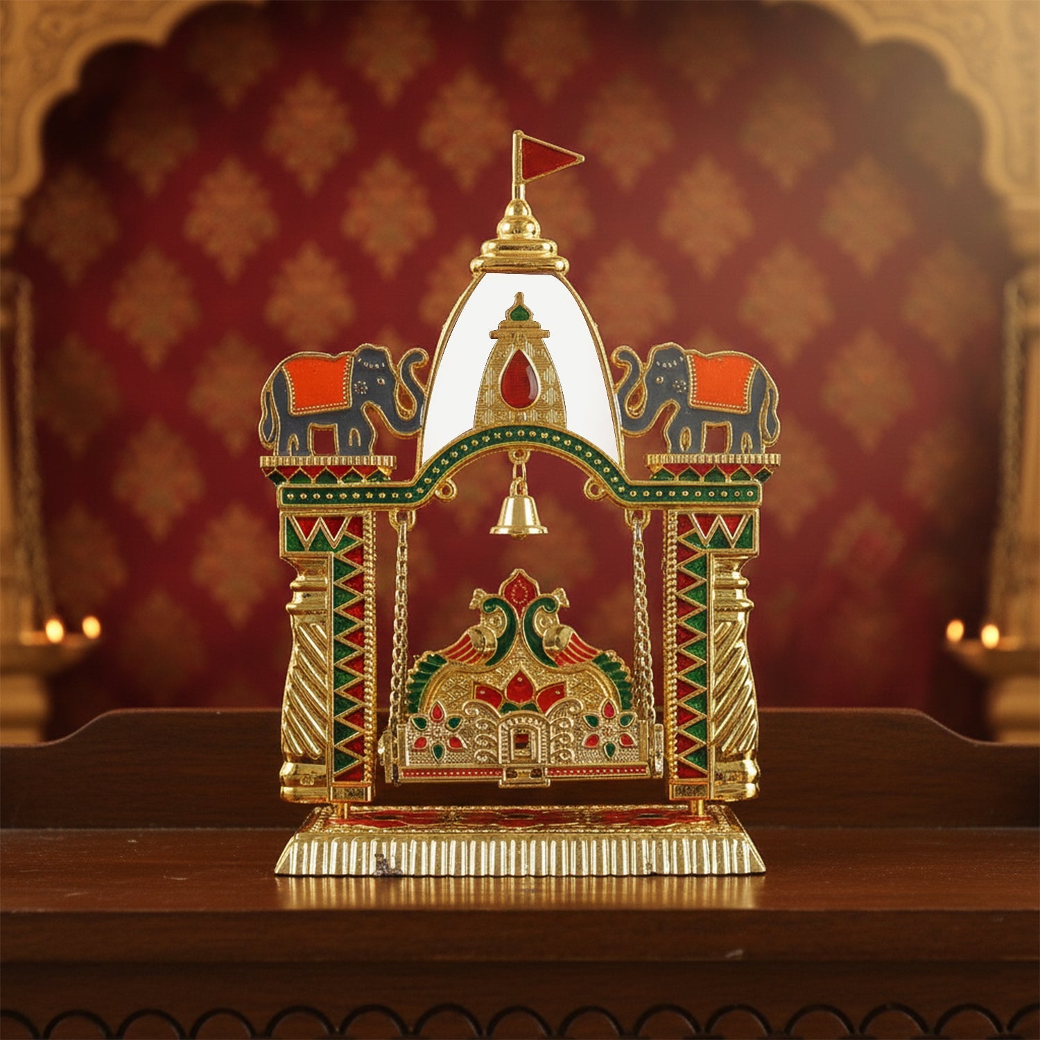 Indian temple swing mandir