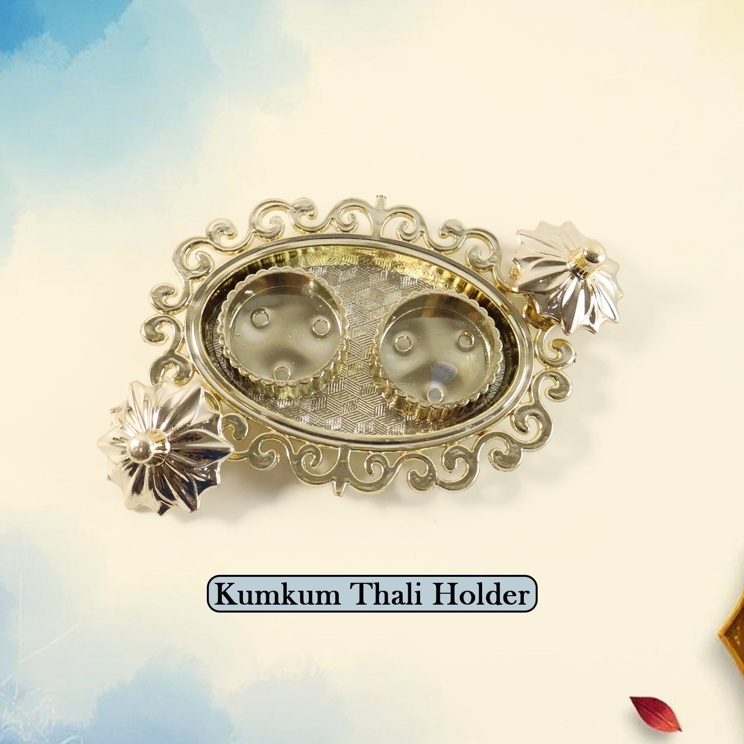 Kumkum Plate