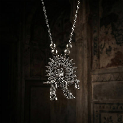 Krishna flute pendant
