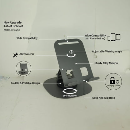Foldable Metal Mobile Stand  (1 Pc)