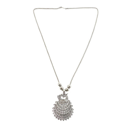 Ethnic silver pendant        
