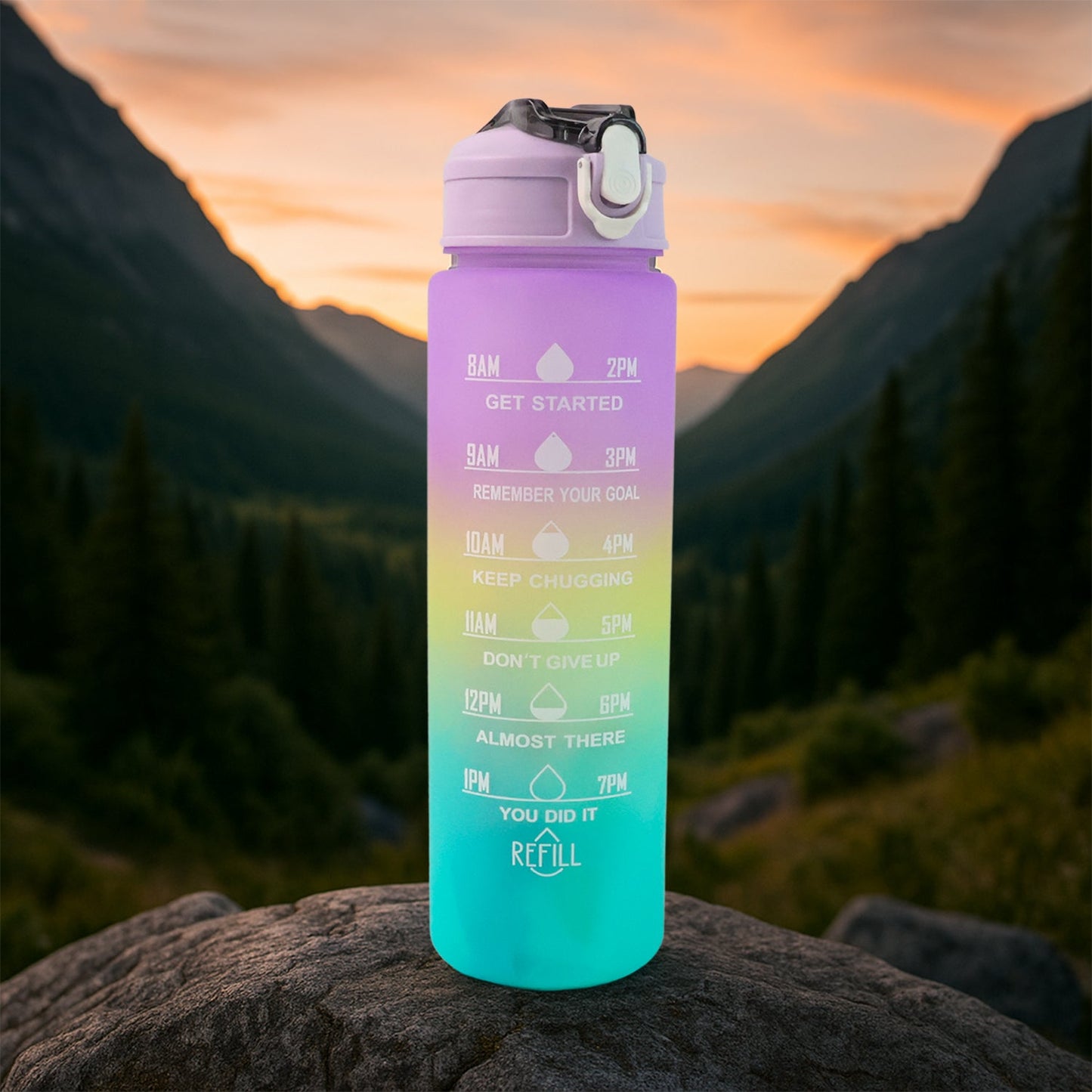 Motivational Water Bottle