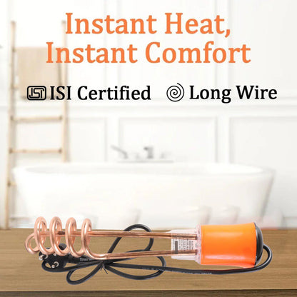Immersion Water Heater Rod with Copper Heating Element