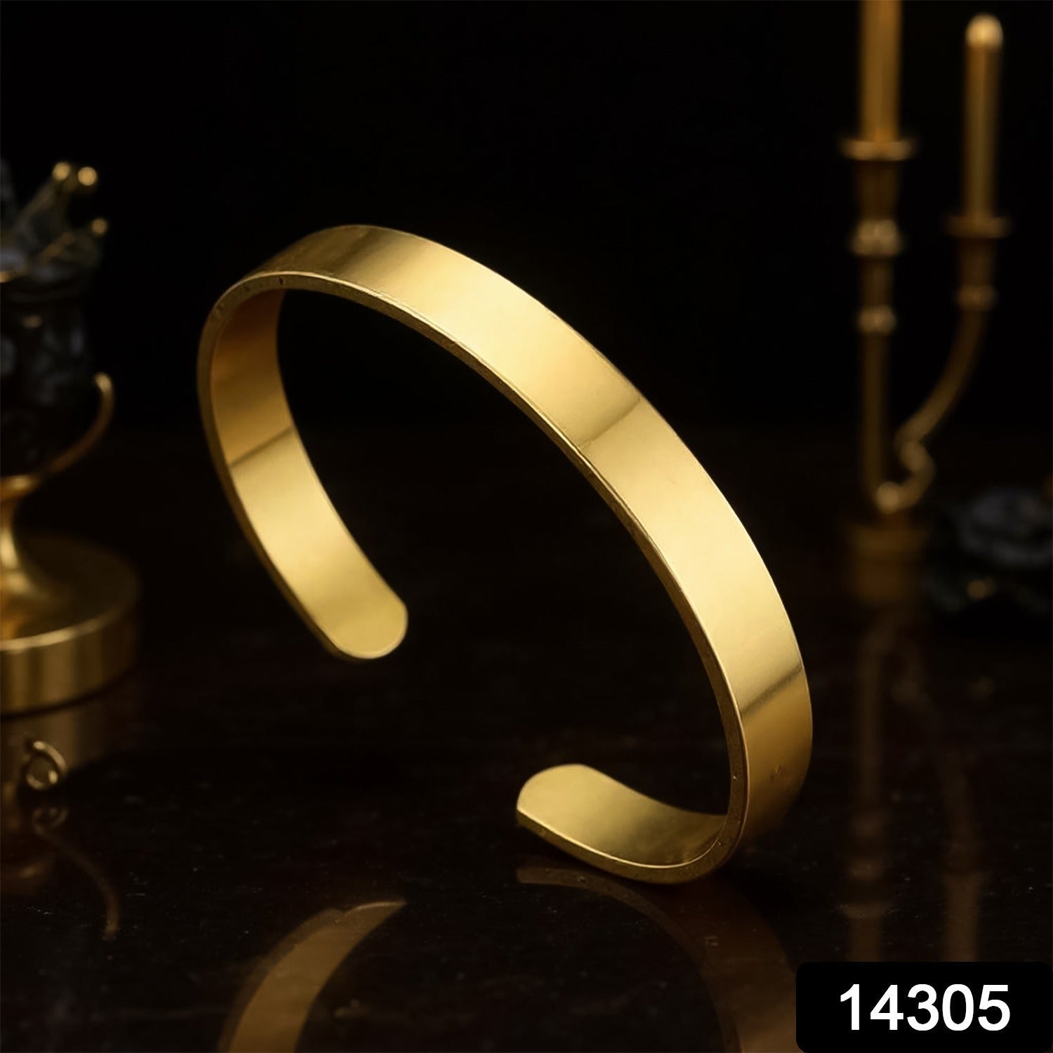 Aurelia Luxe Open Cuff Kada