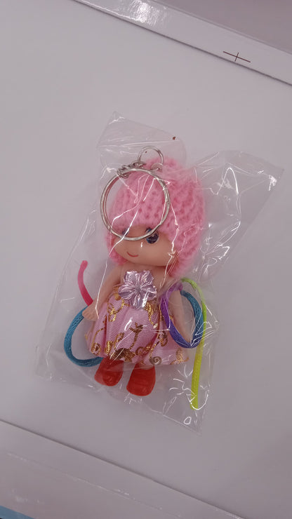 Multifunction Doll Bracelet for Kids – Cute Soft Toy Bracelet with Keychain Use