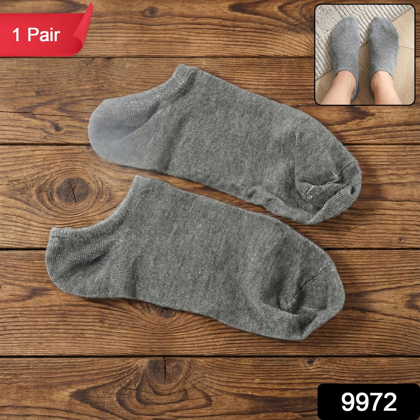 Low-Cut Sports Socks (1 Pair)